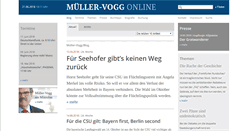 Desktop Screenshot of hugo-mueller-vogg.de